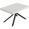 Itamoby Tavolo allungabile 80x140/224 cm Niket gambe antracite