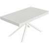 Itamoby Tavolo allungabile 80x160/244 cm Niket gambe bianche