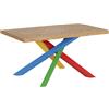 Itamoby Tavolo allungabile 90x140/240 cm Versalux scortecciato gambe 4/B