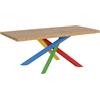Itamoby Tavolo allungabile 90x180/280 cm Versalux scortecciato gambe 4/B