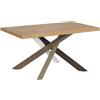Itamoby Tavolo allungabile 90x140/240 cm Versalux scortecciato gambe 4/C