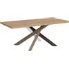 Itamoby Tavolo allungabile 90x180/280 cm Versalux scortecciato gambe 4/C