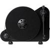 Pro-Ject VT-E R Lettore di dischi verticale - Innovativo design verticale o orizzontale - Motore sincrono silenzioso - Braccio tonale in alluminio - Nero