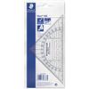 STAEDTLER Mars 568 Squadretta con goniometro - 16 cm, infrangibile