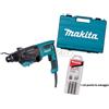 Makita TASSELLATORE MAKITA HR2670 SDS-PLUS 3 FUNZIONI + SET PUNTE IN OMAGGIO