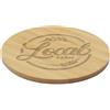 Sottobicchieri bamboo rotondi Cha personalizzate o neutre