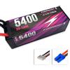 FullPower Batteria Lipo 4S 5400mAh 80/160C HARDCASE - EC5