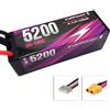 FullPower Batteria Lipo 4S 5200mAh 50/100C HARDCASE - XT90