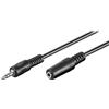 GOOBAY ICOC 02-SB-HP CAVO PROLUNGA BILANCIATO PER CUFFIE JACK 3,5 MM 2 METRI