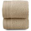 Top Towel - Premium - Asciugamani da bagno - 2 asciugamani viso o bidet - 100% Cotone - 600 Grammi