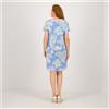 Carole Hochman Camicia da notte a manica corta in cotone fantasia