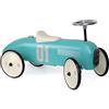Vilac Auto da cavalcare vintage, corpo in metallo resistente, ruote in gomma stabili e silenziose, sviluppa psicomotori, equilibrio, coordinazione, per bambini da 1,5 a 3 anni sotto i 20 kg, 76 x 40 x