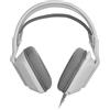 Mars gaming Cuffie Mars gaming MH-STRIKE, FRGB Rainbow, Driver al Neodimio da 50 mm, Microfono Pieghevole, Controlli Integrati, Cuscinetti Air, Archetto Regolabile, Multiplatform, White