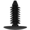 Hlyjoon rivetti auto + Clip Pannelli Auto + Rivetti In Plastica Per A 16 100Pz Clips Nylon Nero, Universale Auto/Parafanghi/Rivetti Paraurti Di Fissaggio Viti Fori Da 7,5 Mm Pressione