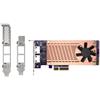QNAP QM2-2P2G2T scheda di rete e adattatore Interno Ethernet 2500 Mbit/s