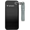 Verbatim Pocket SSD 2 TB USB tipo-C 3.2 Gen 2 (3.1 Gen 2) Nero Grigio