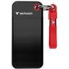 Verbatim Pocket SSD 2 TB USB tipo-C 3.2 Gen 2 (3.1 Gen 2) Nero Rosso