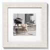 walther design Cornice Bianco Polare 40 x 40 cm Home Cornice in Legno HO440V