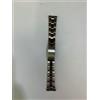 CINTURINO OROLOGIO ANSA DRITTA 18 MM ACCIAIO "OYSTER" -NUOVO-