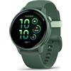 Garmin Vivoactive 6 Metallic Jasper Green con cinturino Jasper Green (010-02985-02)