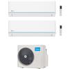 MIDEA CONDIZIONATORE MIDEA DUAL SPLIT EVOLUTION 9000+12000 BTU INVERTER WIFI M3OG-21HFN8-Q A++