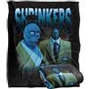 LOGOVISION Beetlejuice 2 (2024) Beetlejuice Beetlejuice Shrinkers Homage Coperta super morbida al tatto setoso - 152 x 127 cm