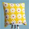 furn. Heya Home Daisy - Cuscino imbottito con piume lavorate a maglia