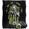 LOGOVISION Beetlejuice 2 (2024) Beetlejuice Beetlejuice Stepdad From Hell Coperta super morbida al tatto setoso - 152 x 127 cm
