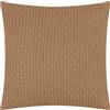 Yard Fodera per cuscino in cotone testurizzato Tryfan Biscotto - 50x50 cm