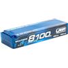 LRP Batteria Lipo GRAPHENE-4 2S 8100mAh 7.6V High Voltage 65/135C HardCase