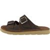 Clarks Solsbury Strap, Sandali a Ciabatta Uomo, Beeswax Leather, 44 EU