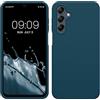 kwmobile Cover per Samsung Galaxy A16 5G Custodia - Back Case per Smartphone in Silicone TPU - Protezione Gommata - petrolio matt