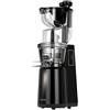 MPM MSO-16 Estrattore a Freddo di Frutta e Verdura, Bassa velocità 60 RPM, Spremiagrumi Lento, Bocca Larga, Funzione Inversa, 200W, 200 W, 1 Liter, Acciaio Inossidabile, Nero