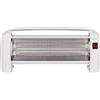 Argo Stufa elettrica al quarzo Potenza 1200 watt 2 livelli di calore colore Bianco - BETSY