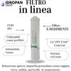 CL10 PF5 filtro sedimenti 2x10 5 micron 1/4 FPT RO