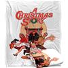 LOGOVISION A Christmas Story Poster Coperta super morbida al tatto setoso - 152 x 127 cm