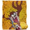 LOGOVISION Space Jam 2 Taz Jumping Coperta super morbida al tatto setoso - 152 x 127 cm