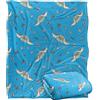LOGOVISION Friends Perk Pattern Coperta super morbida al tatto setoso - 152 x 127 cm