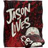 LOGOVISION Friday The 13Th Jason Lives Coperta super morbida al tatto setoso - 152 x 127 cm