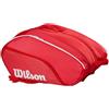 Wilson Porta Racchette Wilson Tour Rosso 2025