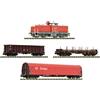 FLEISCHMANN 5560008 Scala N Set 4 pezzi: Treno merci delle DB in epoca VI