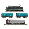 FLEISCHMANN 5570012 Scala N Set 4 pezzi: Treno merci delle SBB ep. V con sound