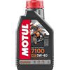 Motul OLIO MOTORE 100% SINTETICO MOTUL 7100 ESTER 5W40 1 LITRO PER MOTO SCOOTER 4T