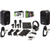 MACKIE Performer Bundle KIT MIXER 2 CASSE AMPLIFICATE 2 MICROFONI +CUFFIA e CAVI
