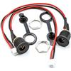 myBESTscooter - Porta di Ricarica DC per E-Scooter e Bici Elettrica Compatibile con Foro di Ricarica DC5.5x2.1mm 16cm