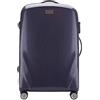 WITTCHEN PC Ultra Light Bagagli rigidi Valigia da viaggio Valigia trolley Valigia media in policarbonato Quattro ruote doppie Lucchetto TSA Manico alluminio telescopico Taglia M Blu scuro