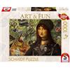 Schmidt Spiele Markus Binz 58529-Puzzle da 1000 pezzi, Mona Lisa 2024, Multicolore, 58529