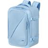 American Tourister Take2Cabin - Borsa da cabina Ryanair 25 x 20 x 40 cm, 24 L, 0,50 kg, Bagaglio a mano, Zaino per aereo S Underseater, Blu (Blu pastello)