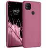 kwmobile Custodia Compatibile con Xiaomi Redmi 9C Cover - Back Case per Smartphone in Silicone TPU - Protezione Gommata - rosa scuro