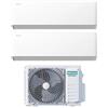 Hisense Condizionatore Hisense Dual Split UNI HB 9+12 con 2AMW42U4RGC R-32 Wi-Fi Integrato